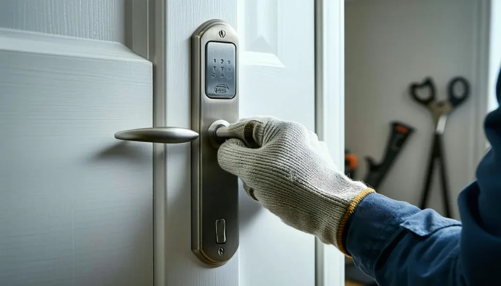 changer serrure porte blindée